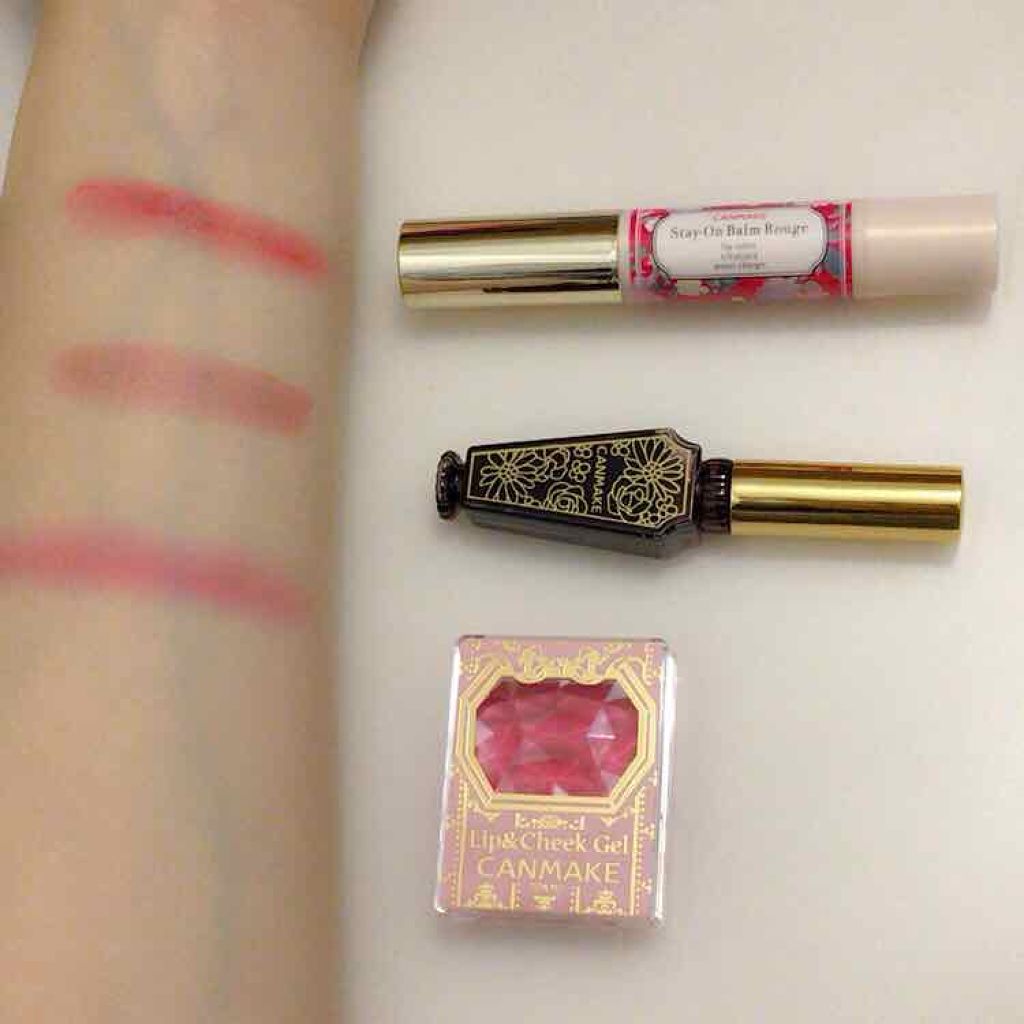 リップ&チーク ジェル/キャンメイク/ジェル・クリームチークを使ったクチコミ(3枚目)