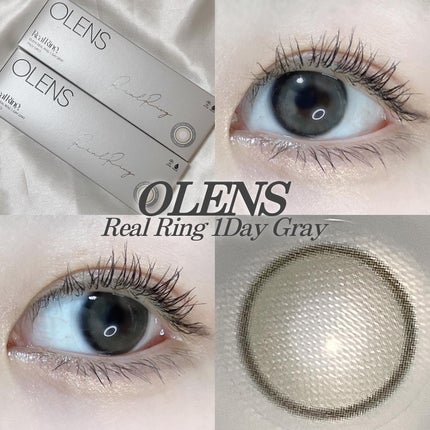 Real Ring 1day/OLENS/ワンデー(1DAY)カラコンを使ったクチコミ(1枚目)
