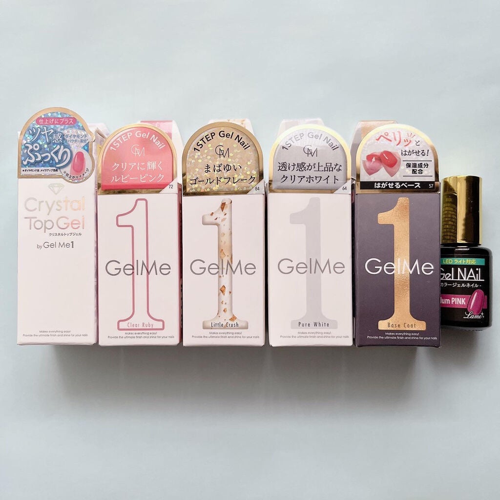 ほこ on LIPS 「❤︎バレンタインネイル❤︎ピンクにハート甘めのネイ..」(6枚目)