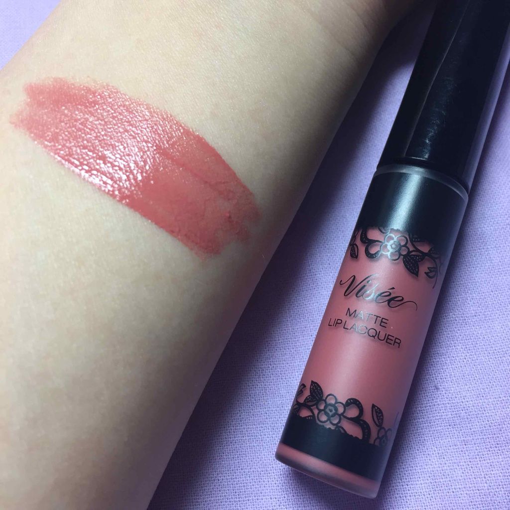 マットリップラッカー/Visée/口紅を使ったクチコミ(1枚目)