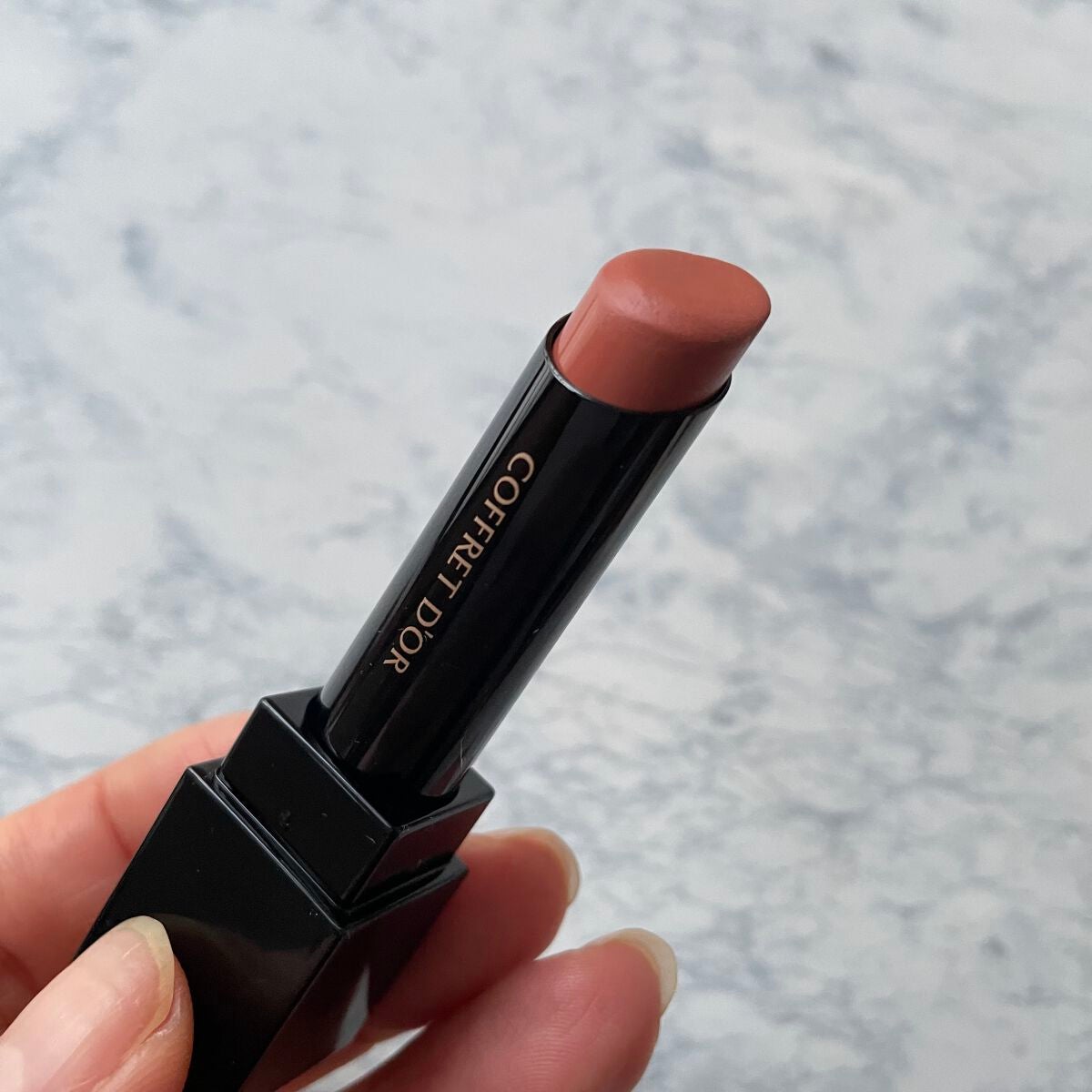 スキンシンクロルージュ/コフレドール/口紅を使ったクチコミ(2枚目)