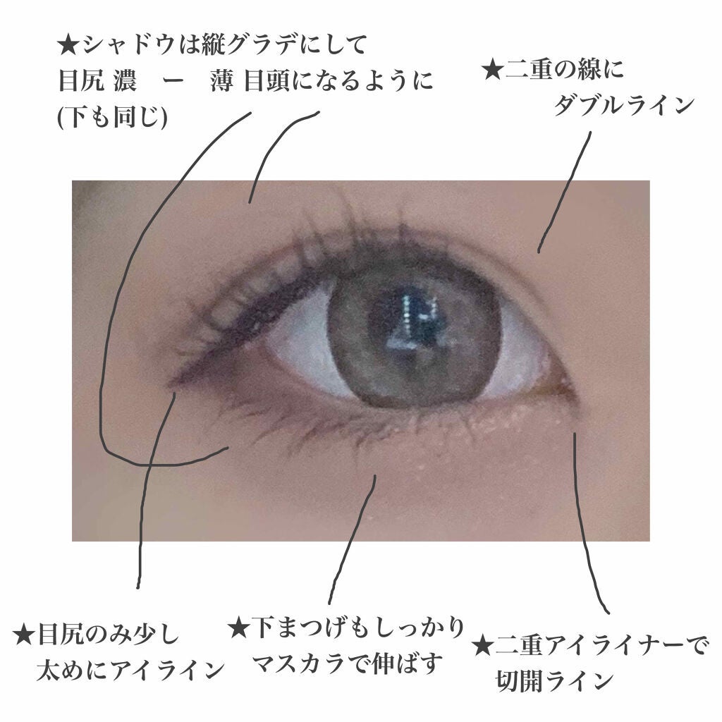 スムースリキッドアイライナー スーパーキープ/ヒロインメイク/リキッドアイライナーを使ったクチコミ(2枚目)