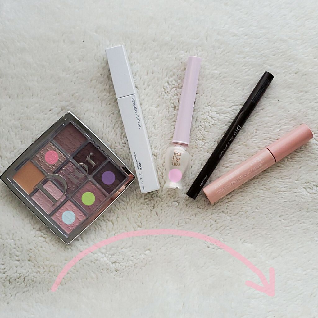 ラッシュバージョンアップa DP ダスティピンク/ettusais/マスカラ下地を使ったクチコミ（2枚目）