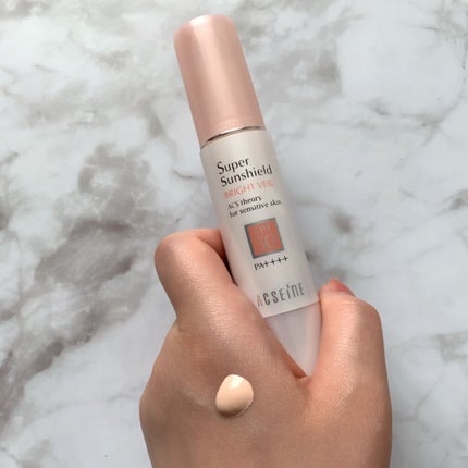 スーパーサンシールド ブライトヴェール<R>/ACSEINE/日焼け止め・UVケアを使ったクチコミ(3枚目)