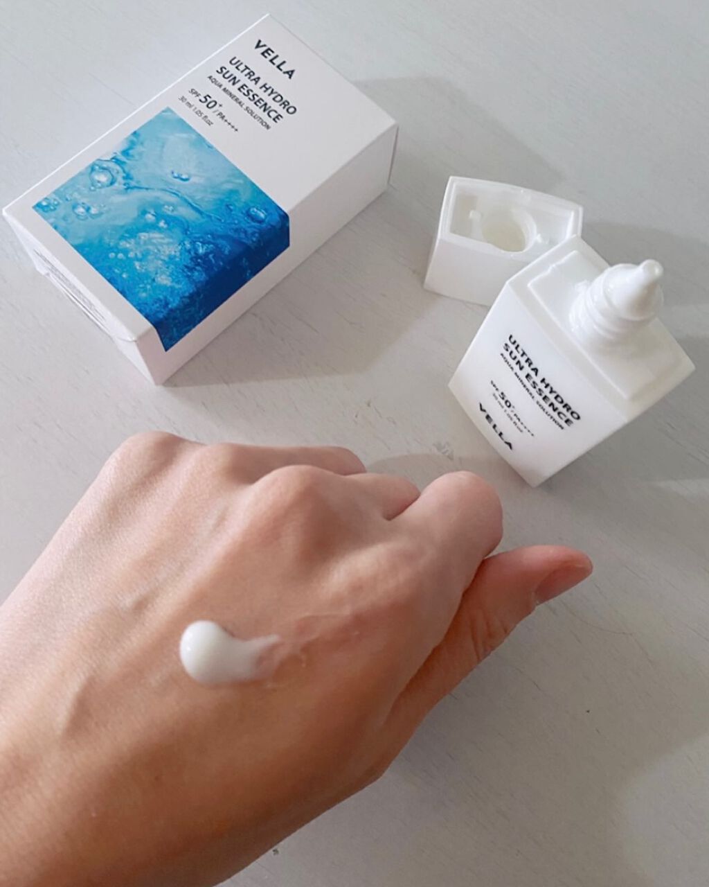 ウルトラハイドロサンエッセンス/VELLA/日焼け止めローションを使ったクチコミ(3枚目)