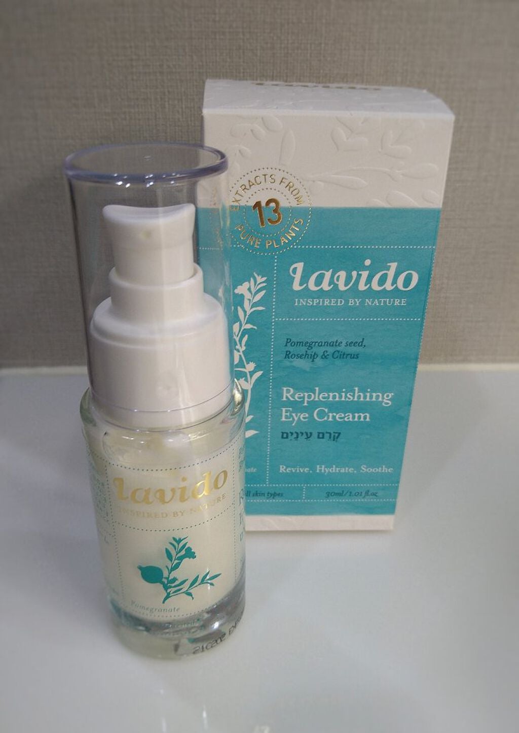 リプレニッシングアイクリーム/Lavido/アイケア・アイクリームを使ったクチコミ(1枚目)