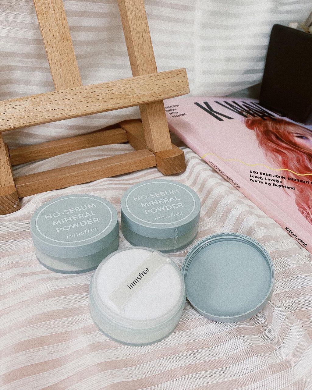 ノーセバム ミネラルパウダー N/innisfree/ルースパウダーを使ったクチコミ(5枚目)