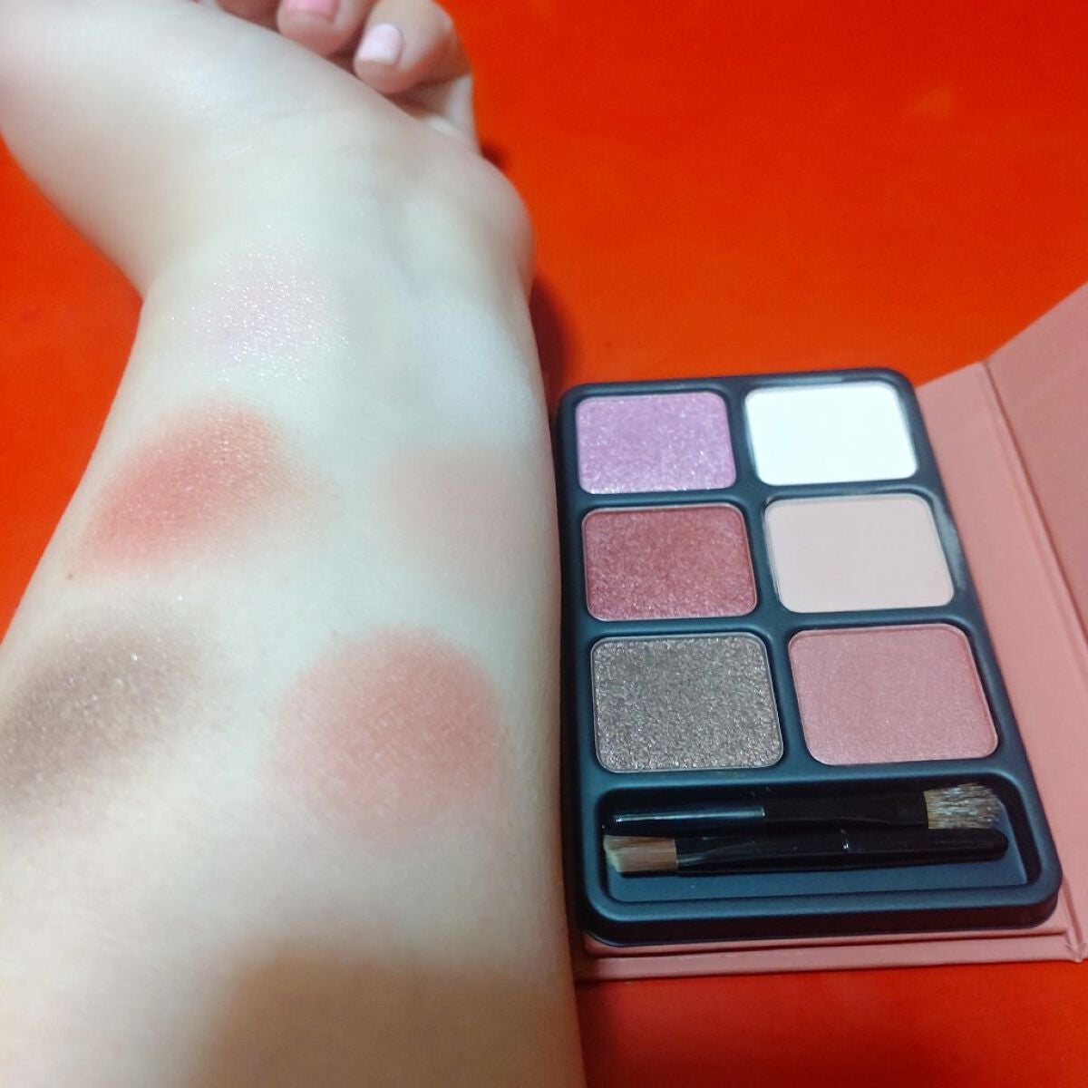 アイカラーパレット/heme/アイシャドウパレットを使ったクチコミ(7枚目)