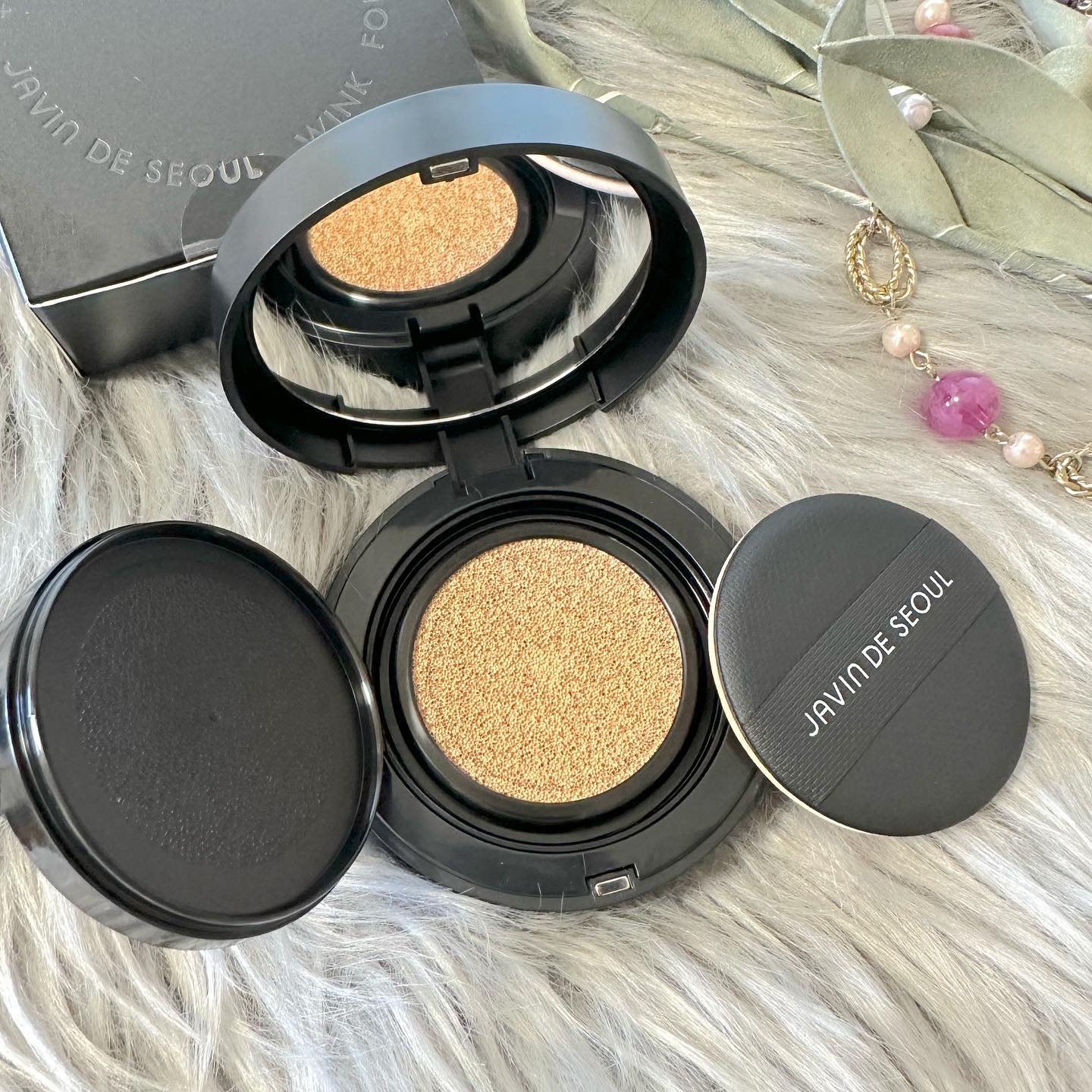 ジャビンドゥソウル ウインクファンデーションパクト/Javin De Seoul/クッションファンデーションを使ったクチコミ（2枚目）