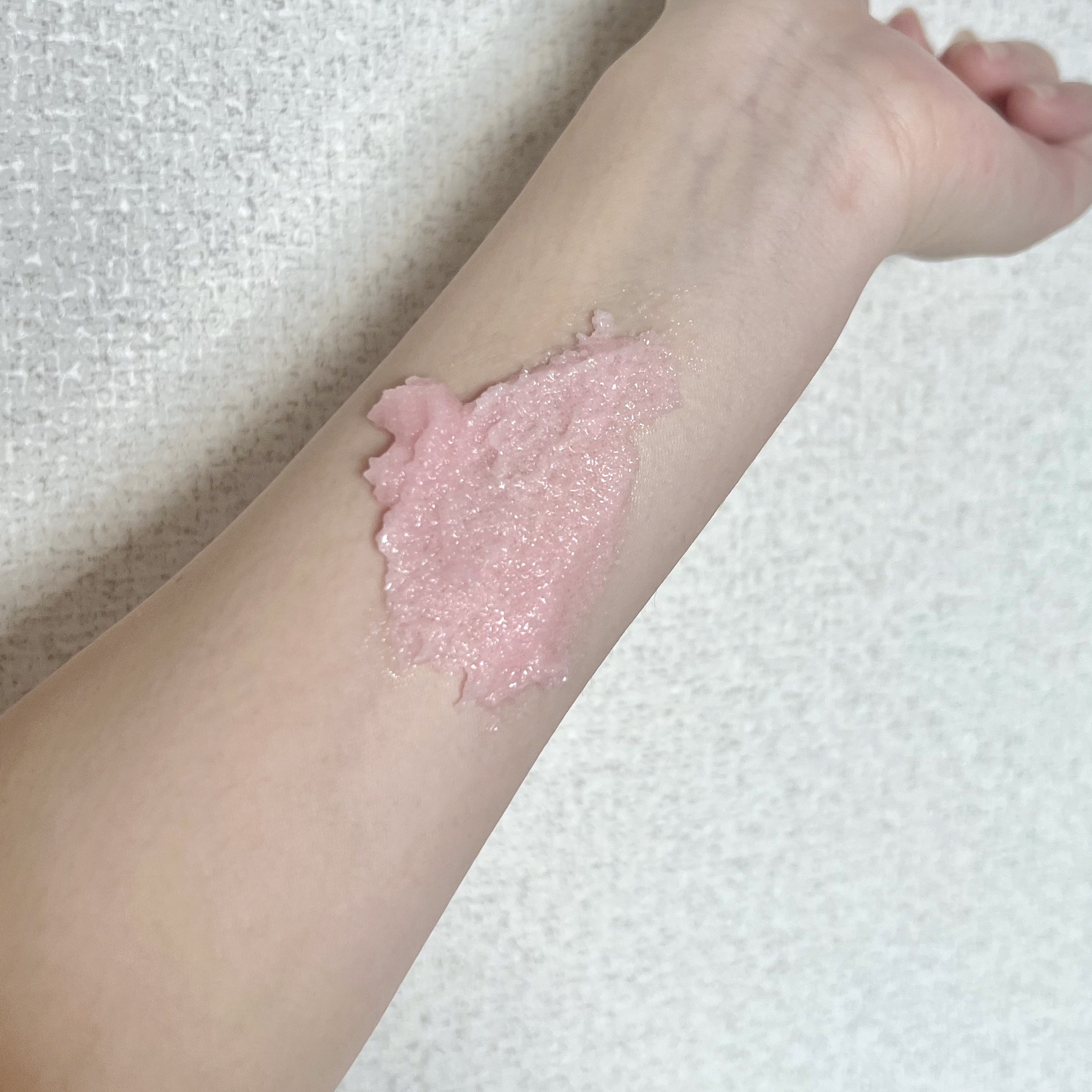 Q+Me スウィート ボム タラソ スクラブ/AGARISM/バスト・ヒップケアを使ったクチコミ（2枚目）