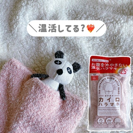 ぽかぽかカイロハラマキ/カイロソックス/その他を使ったクチコミ(1枚目)