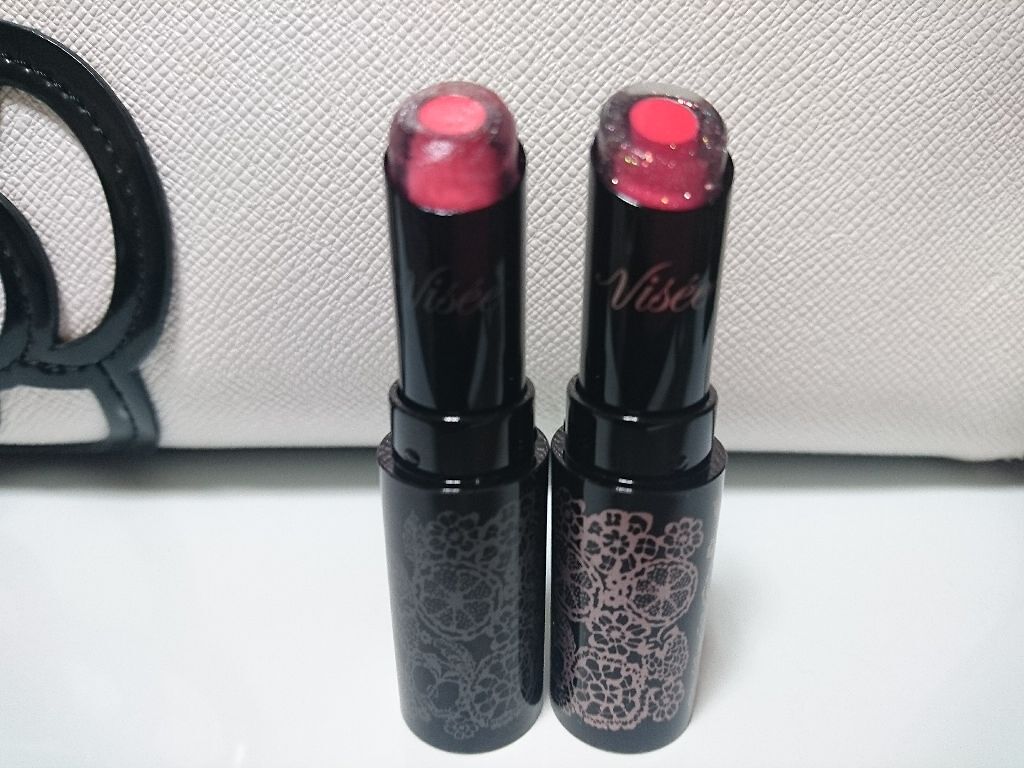 クリスタルデュオ リップスティック/Visée/口紅を使ったクチコミ(2枚目)
