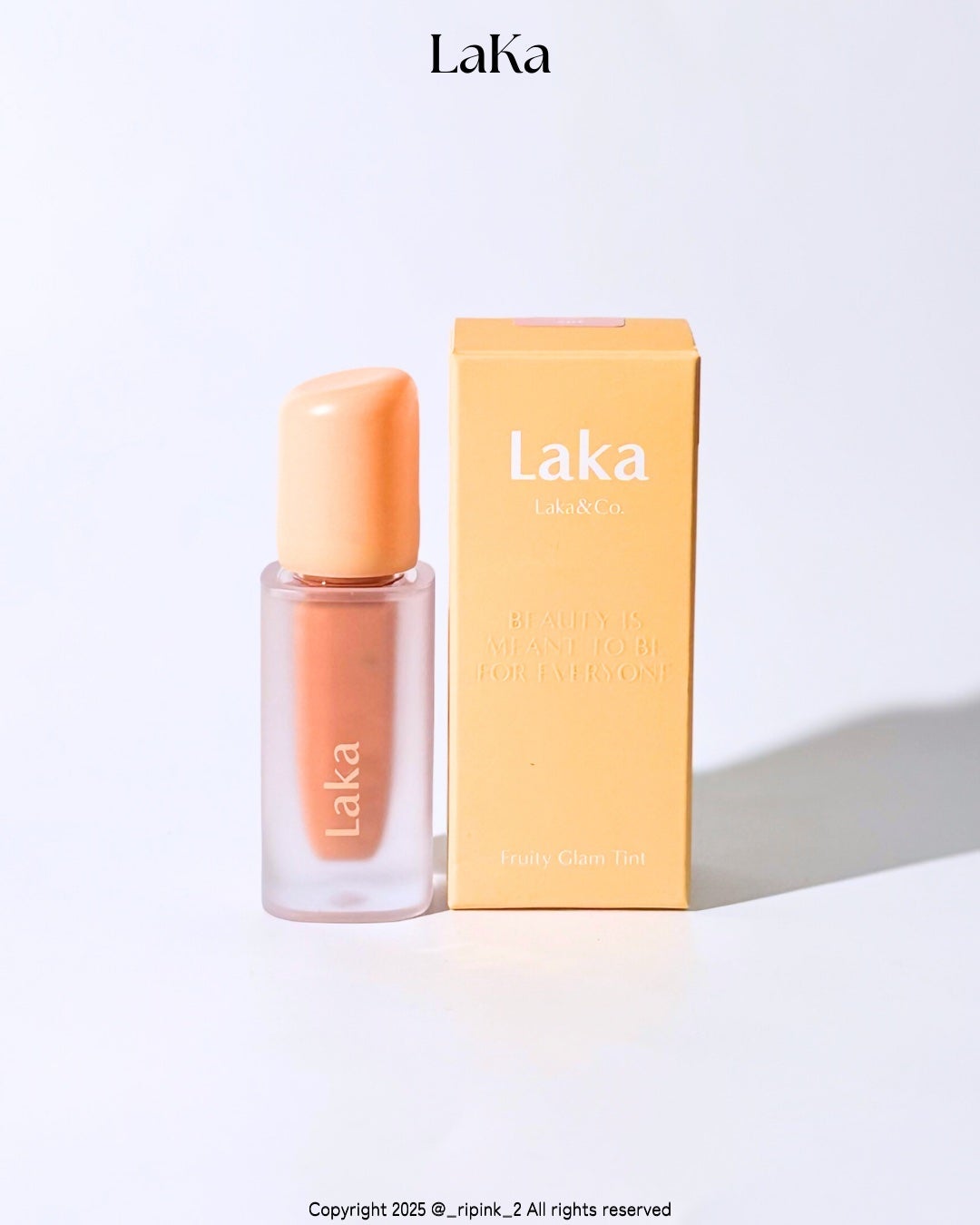 フルーティーグラムティント/Laka/リップティントを使ったクチコミ(2枚目)