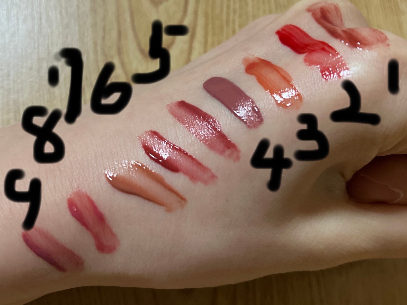 ジューシーラスティングティント/rom&nd/リップティントを使ったクチコミ(2枚目)