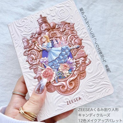 ZEESEAくるみ割り人形 キャンディクルーズ12色メイクアップパレット/ZEESEA/アイシャドウパレットを使ったクチコミ(5枚目)
