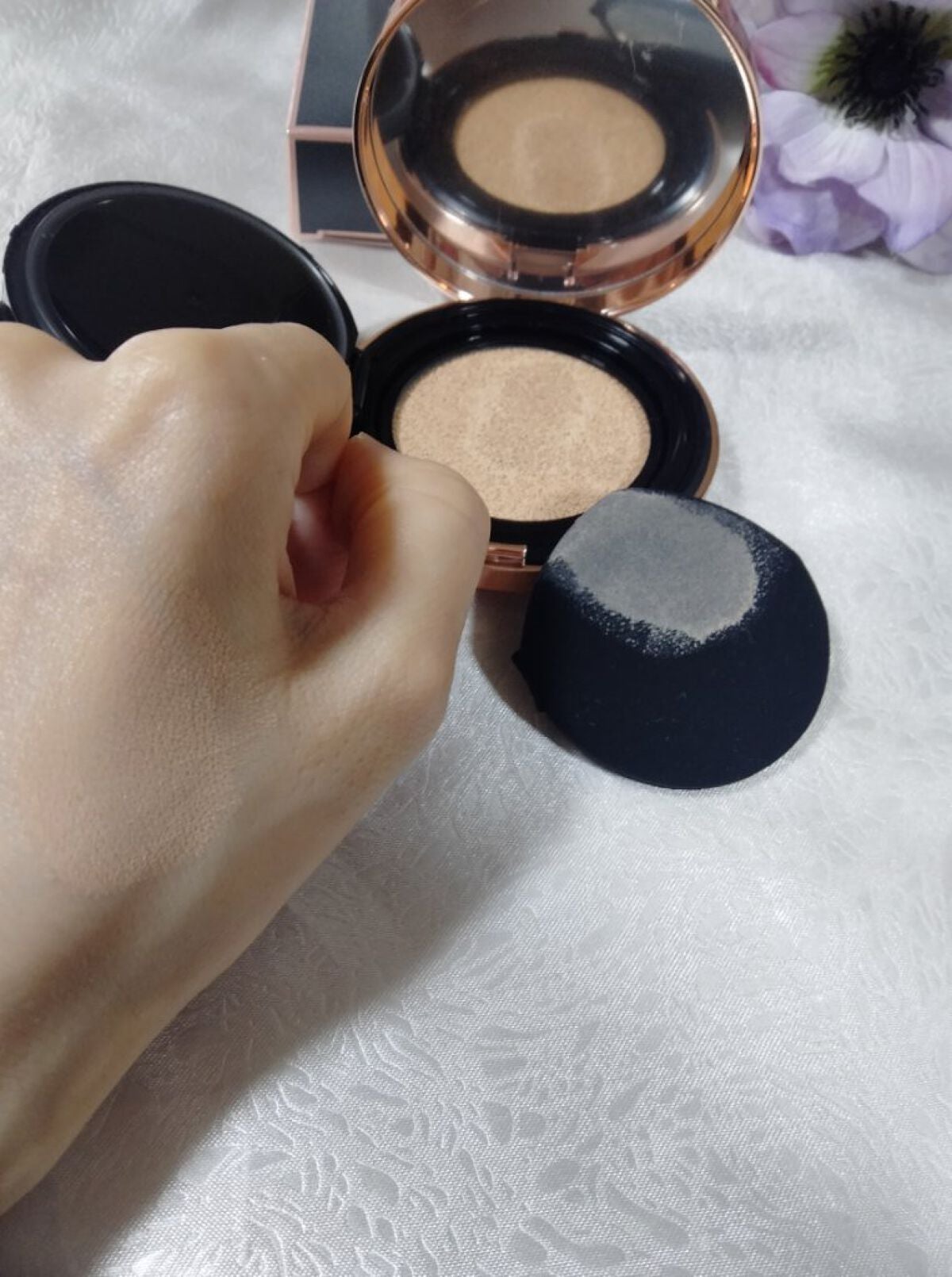 シピシピ フィットスキンクッション/CipiCipi/クッションファンデーションを使ったクチコミ(3枚目)