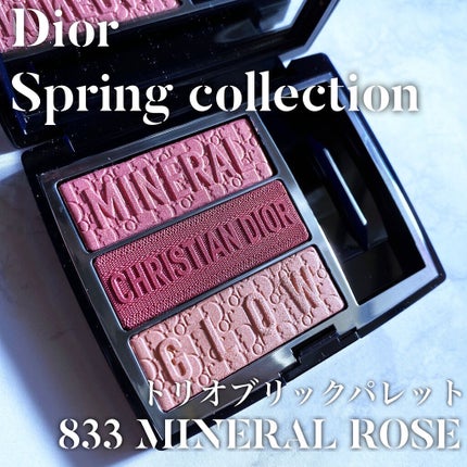トリオ ブリック パレット/Dior/アイシャドウパレットを使ったクチコミ(1枚目)