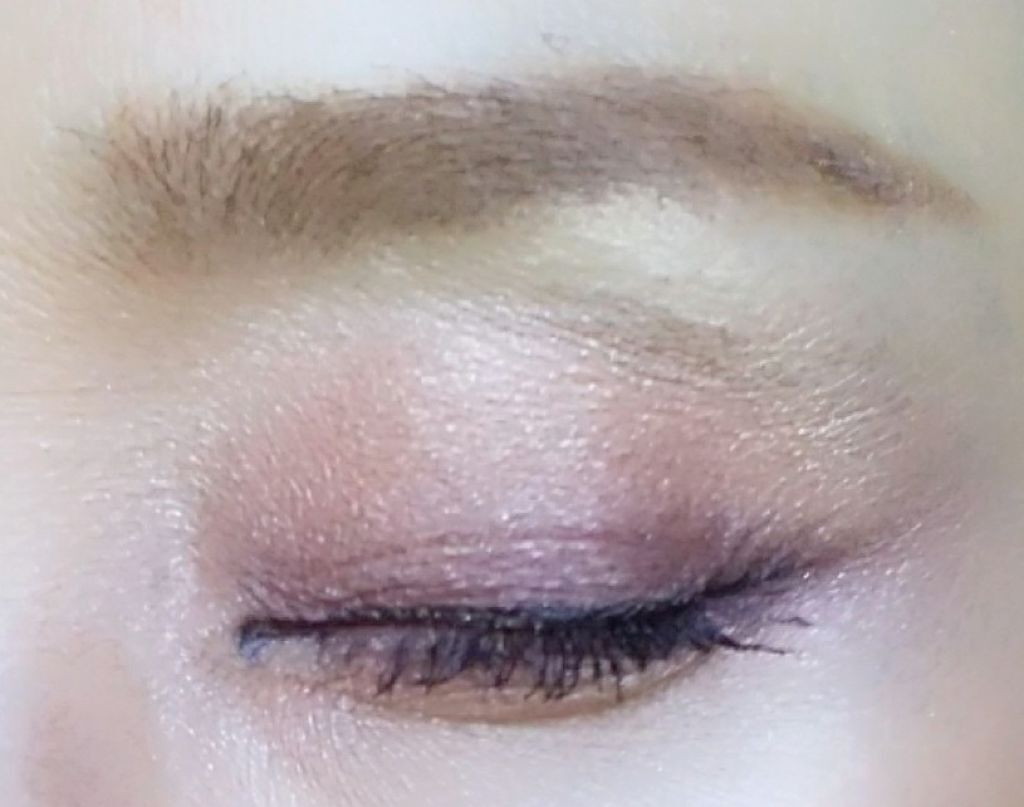 シャイニーシャドウ N/excel/単色アイシャドウを使ったクチコミ（2枚目）