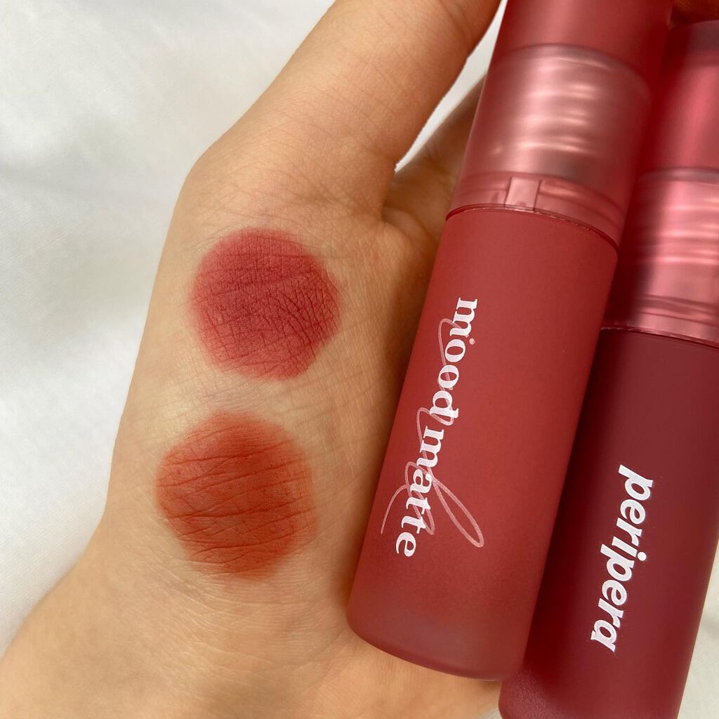 インク ムード マット ティント/PERIPERA/リップティントを使ったクチコミ（2枚目）