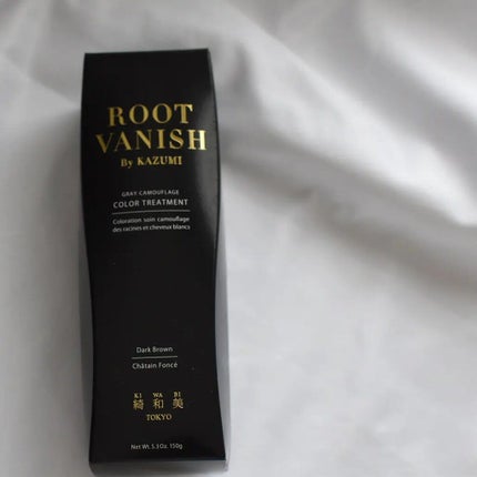 ROOT VANISH 白髪染めカラーシャンプー/ トリートメント/綺和美/市販シャンプーを使ったクチコミ(2枚目)
