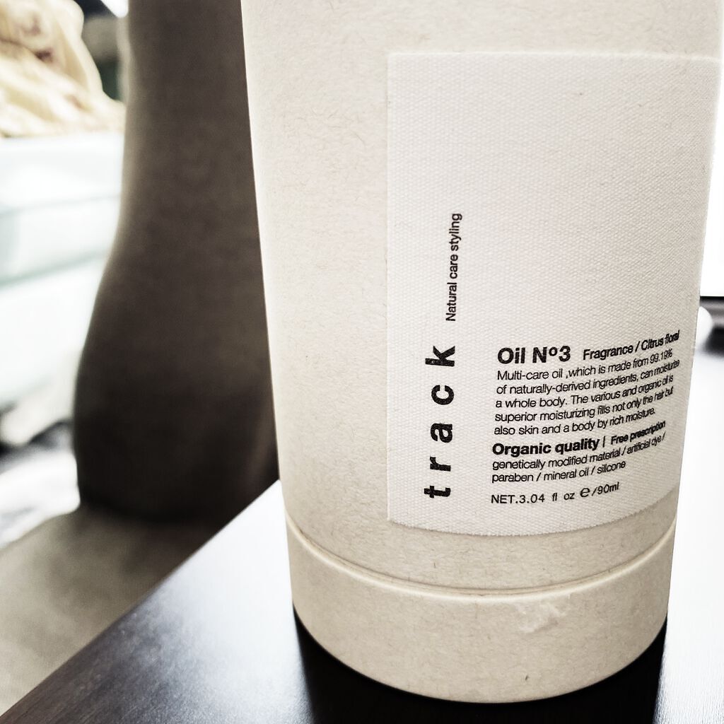トラック オイル/track/ヘアオイルを使ったクチコミ（1枚目）