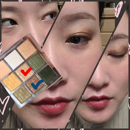 ディオール バックステージ アイ パレット 008 カーキ/Dior/アイシャドウパレットを使ったクチコミ(1枚目)