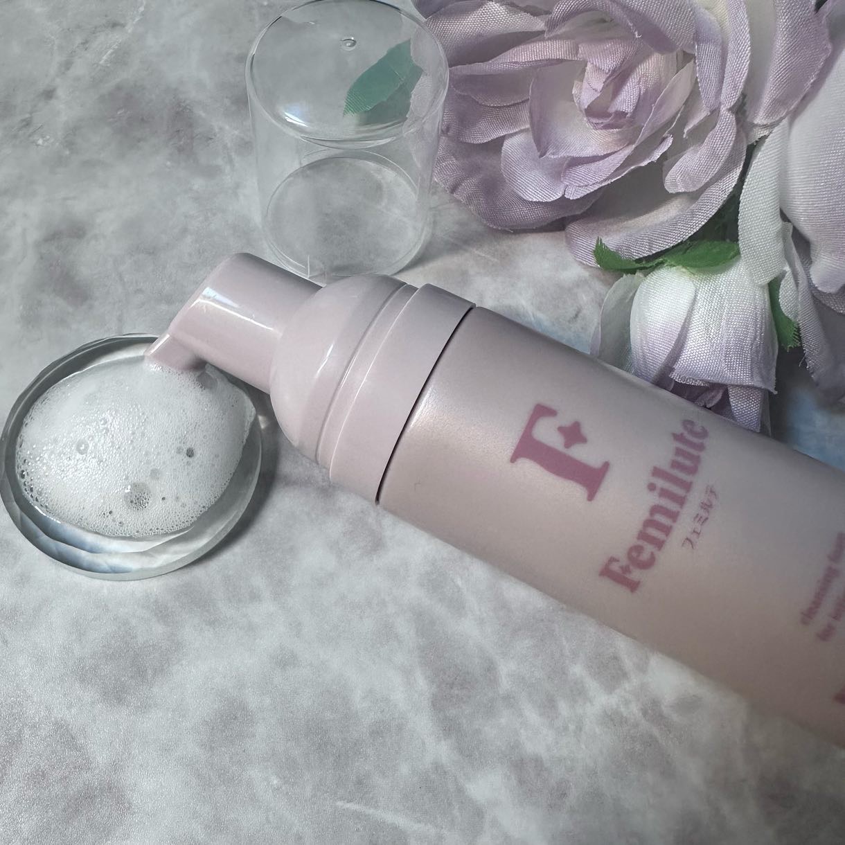 デリケートふきとりフォーム/Femilute/デリケートゾーンケアを使ったクチコミ（2枚目）