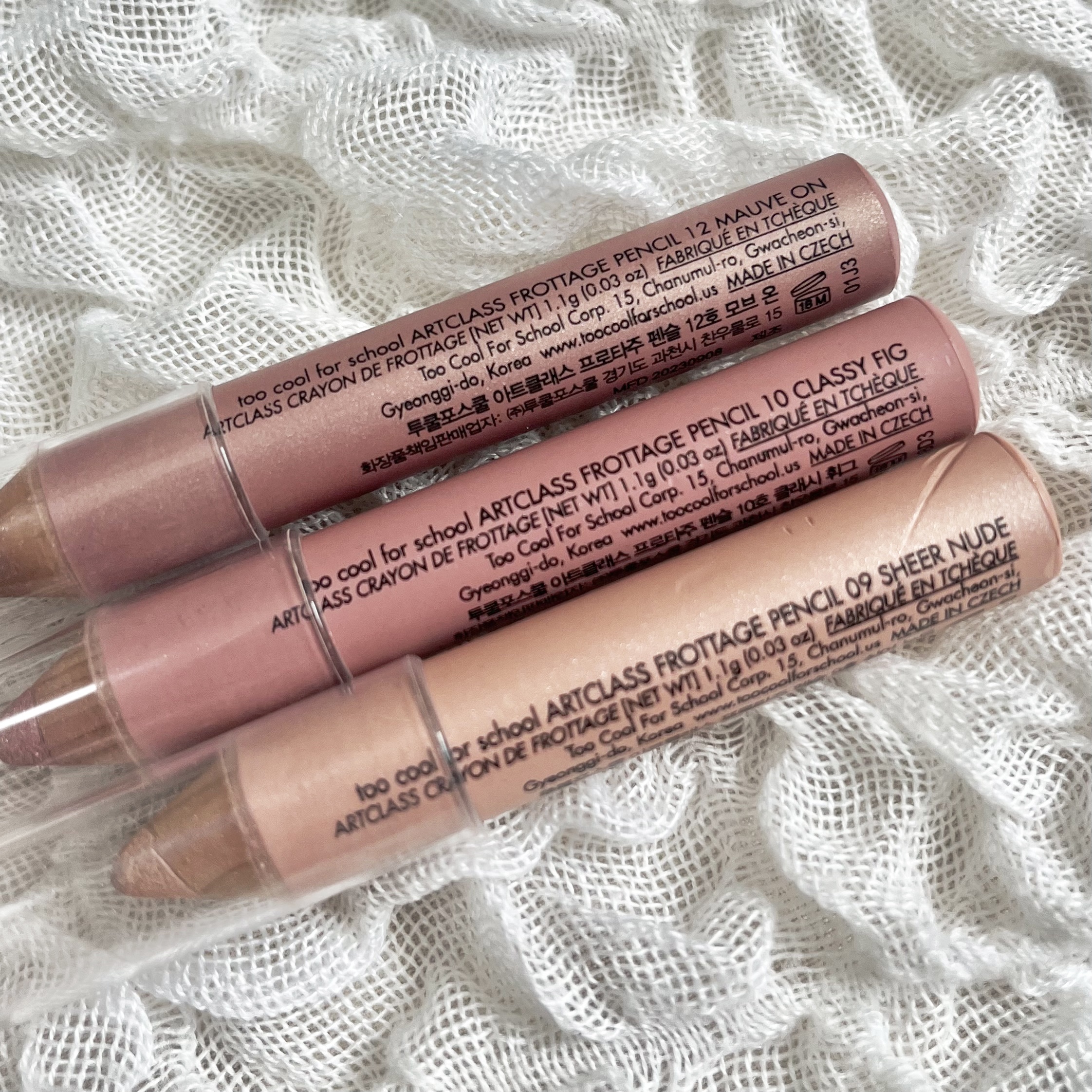 アートクラス フロッタージュペンシル/too cool for school/スティックアイシャドウを使ったクチコミ（2枚目）