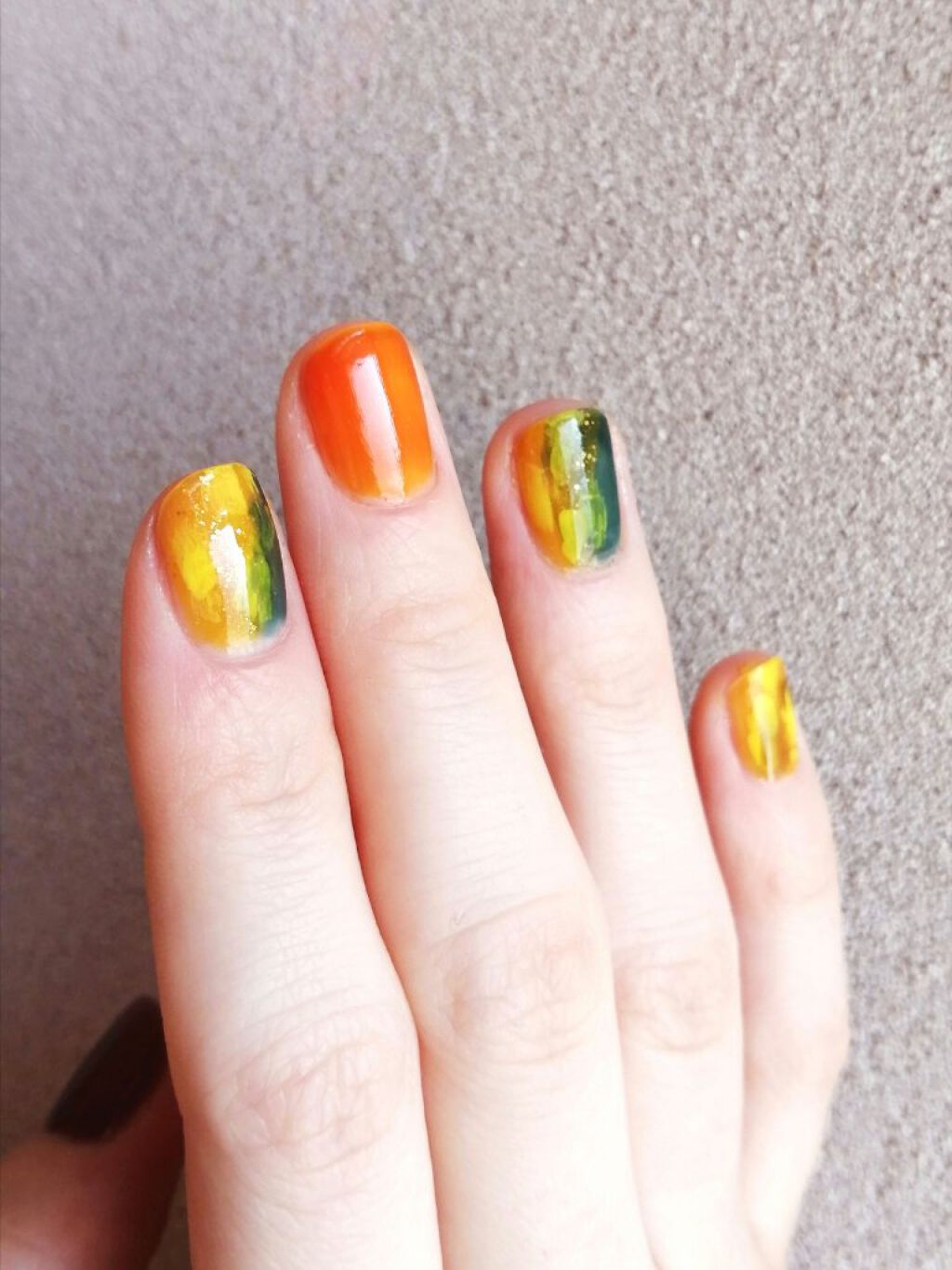 グロウアップネイルカラー/hince/マニキュアを使ったクチコミ（2枚目）