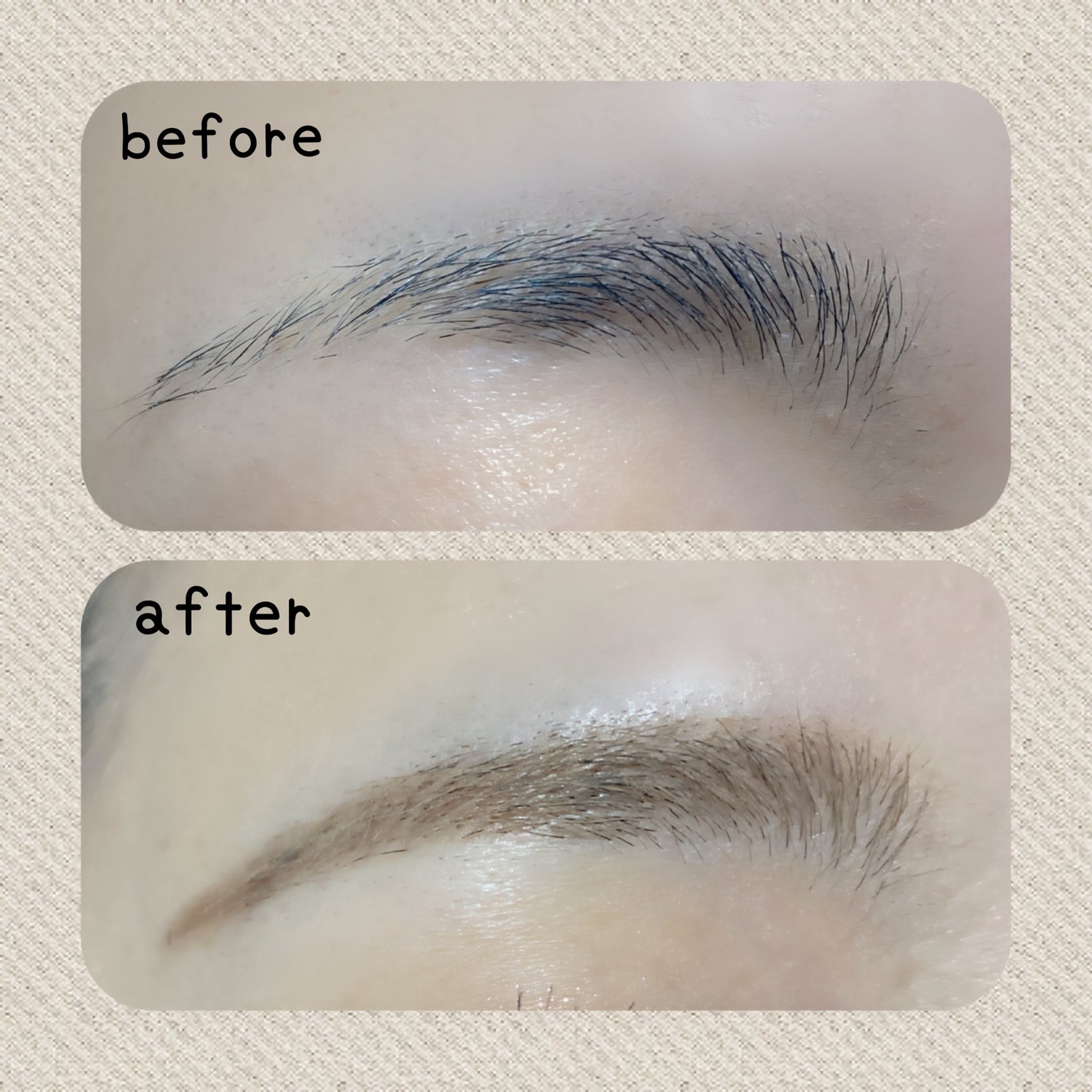 ハンオールブロウカラ/rom&nd/眉マスカラを使ったクチコミ(4枚目)