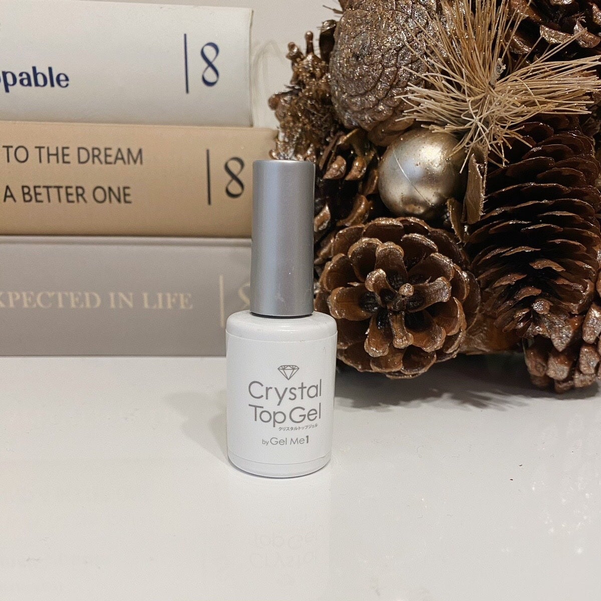 ジェルミー クリスタルトップジェル /ジェルミーワン/ジェルネイルを使ったクチコミ(1枚目)