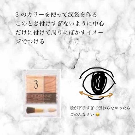 エアリータッチシャドウ/CEZANNE/アイシャドウパレットを使ったクチコミ(3枚目)