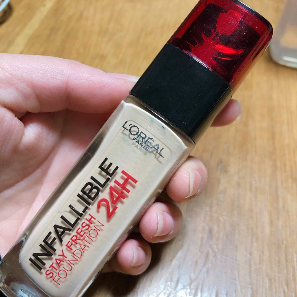 インファリブル ステイフレッシュファンデーション/ロレアル パリ/リキッドファンデーションを使ったクチコミ（1枚目）