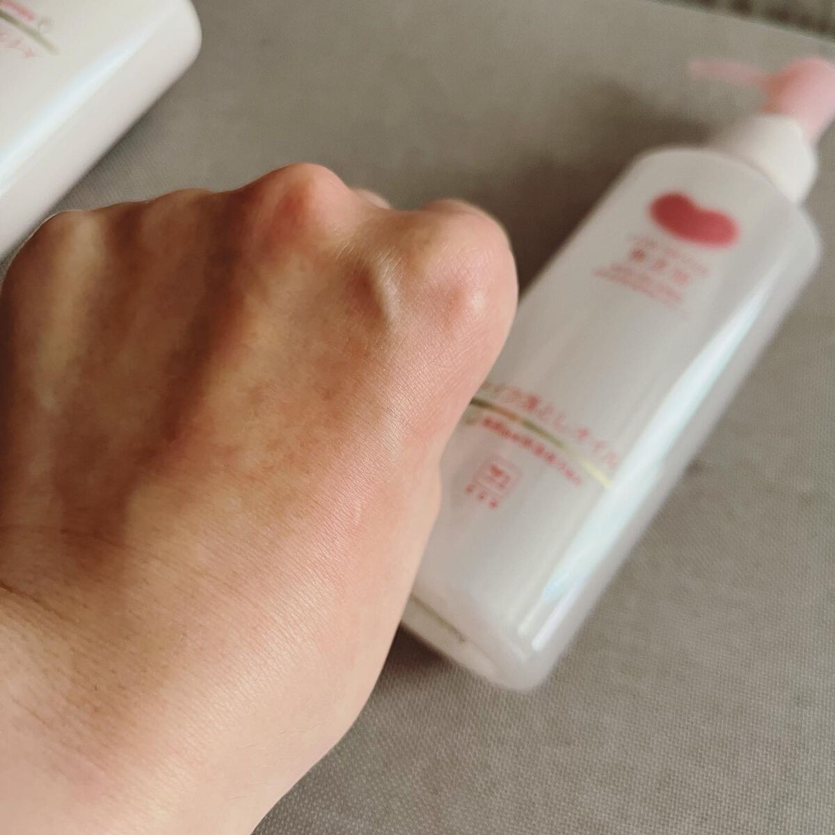 メイク落としオイル/カウブランド無添加/オイルクレンジングを使ったクチコミ（3枚目）