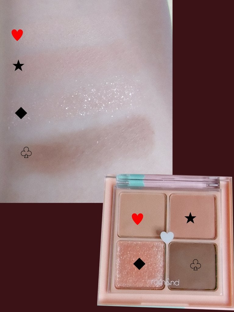 ベターザンアイズ/rom&nd/アイシャドウパレットを使ったクチコミ(2枚目)