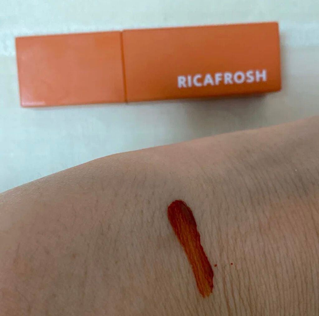 ジューシーリブティント/RICAFROSH/リップティントを使ったクチコミ(1枚目)