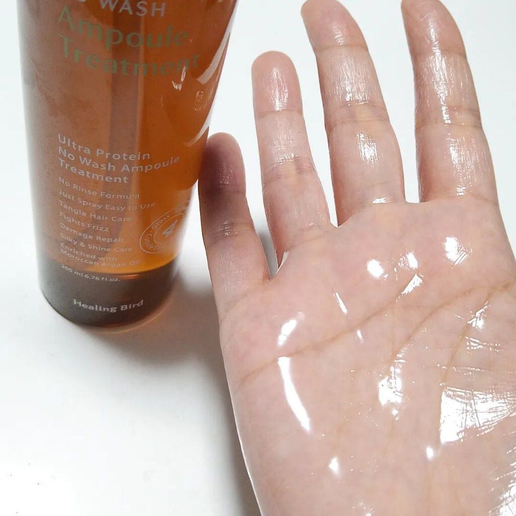 ノーウォッシュセラム トリートメント/Healing bird/ヘアオイルを使ったクチコミ(5枚目)