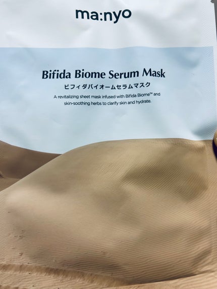 ビフィダバイオームセラムマスク/manyo/シートマスク・パックを使ったクチコミ(1枚目)