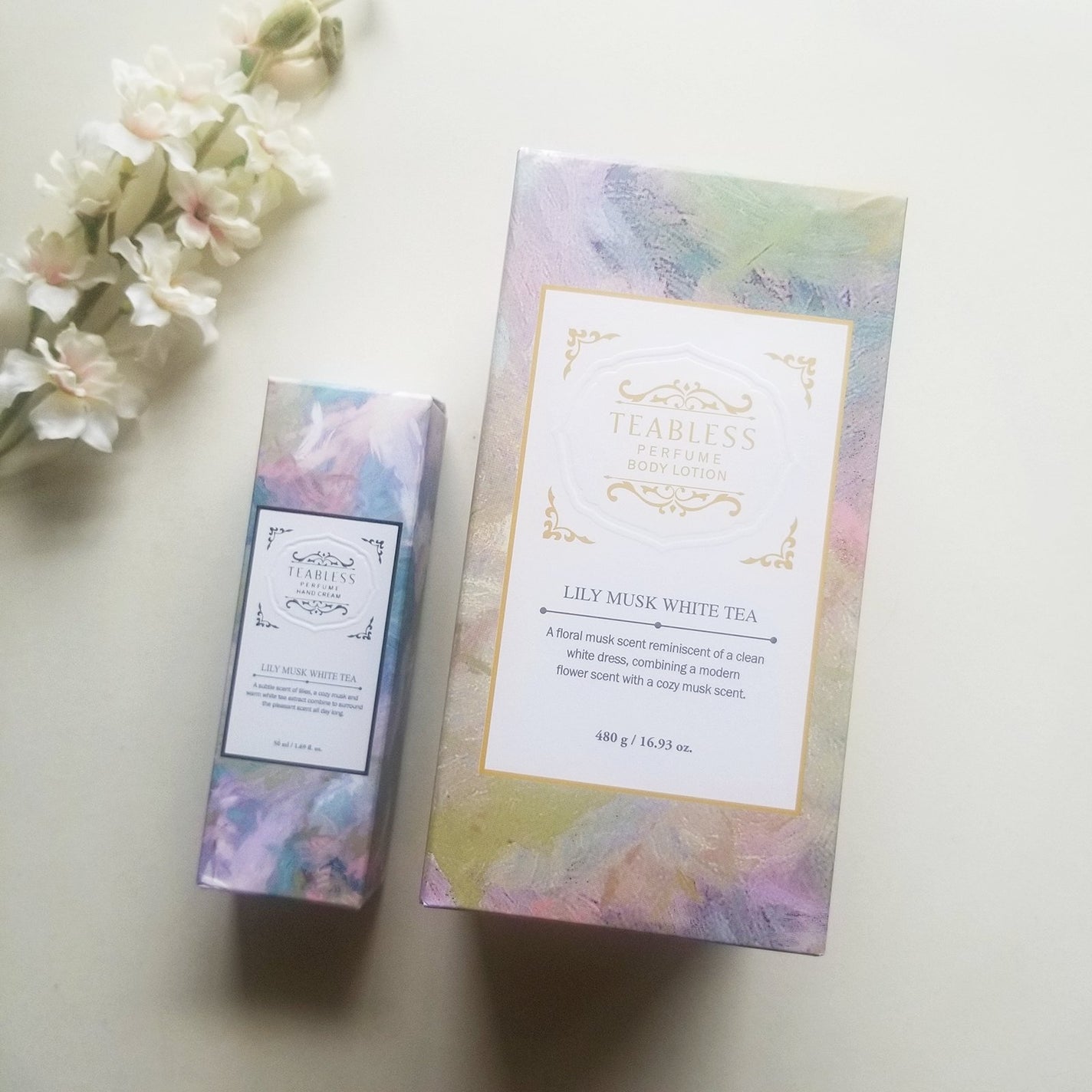 パフュームボディローション リリィムスクホワイトティー/TEABLESS/ボディローションを使ったクチコミ(9枚目)