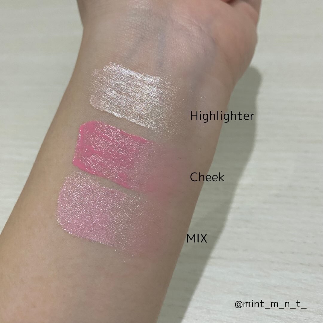 IPKN& Personal Tone Cheek Lighter Duo/IPKN&/ジェル・クリームチークを使ったクチコミ(2枚目)
