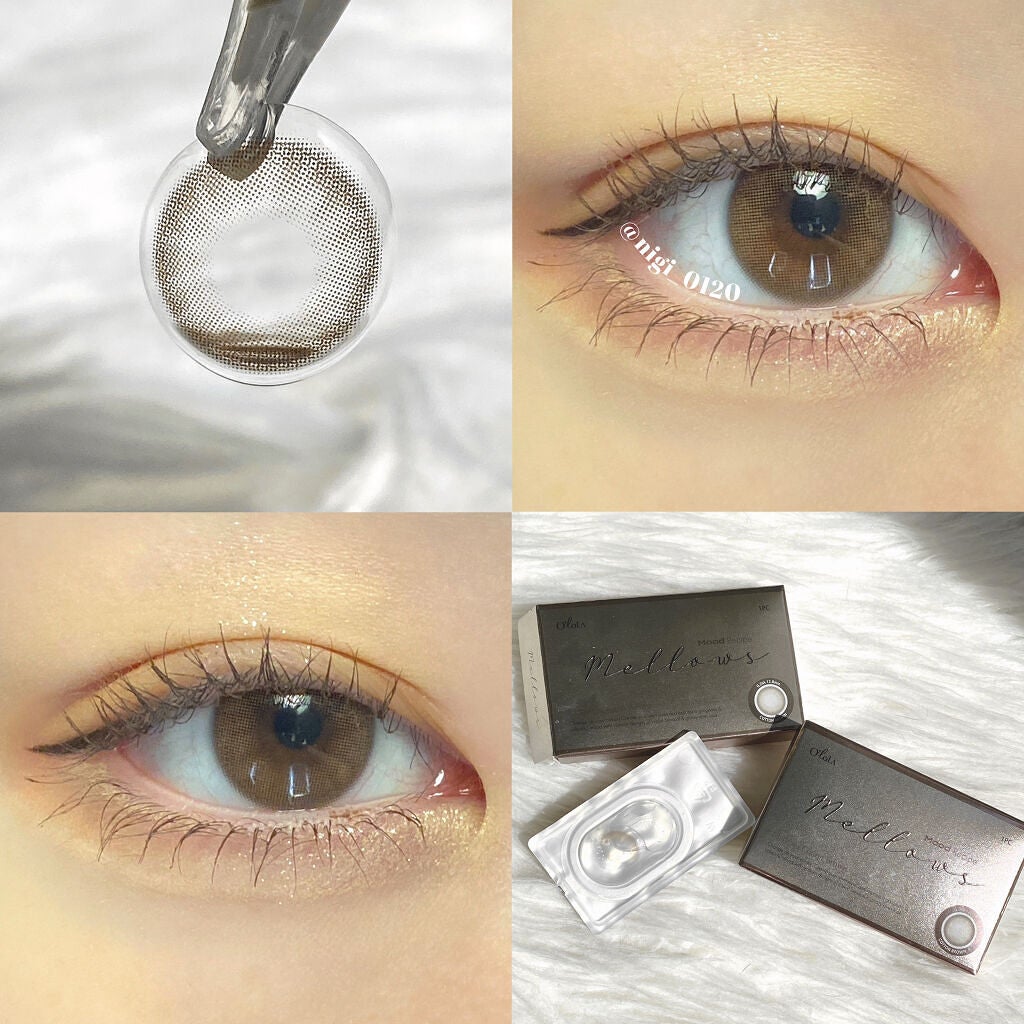 メローズ(Mellows)/OLOLA/カラーコンタクトレンズを使ったクチコミ(4枚目)