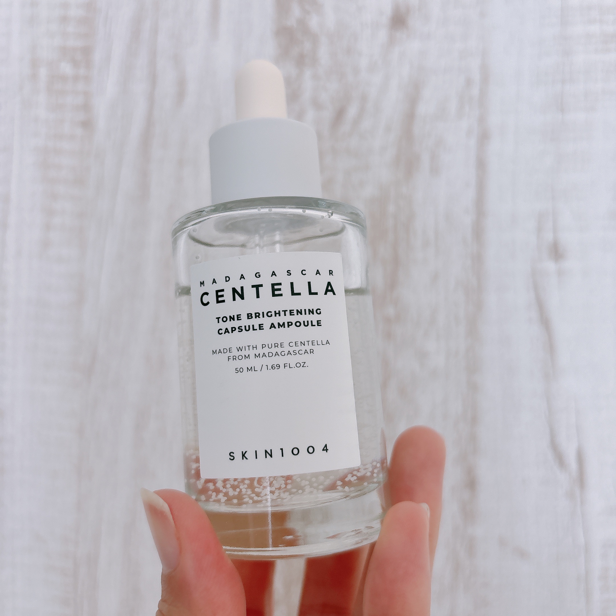 トーンブライトニング カプセルアンプル/SKIN1004/美容液を使ったクチコミ（1枚目）