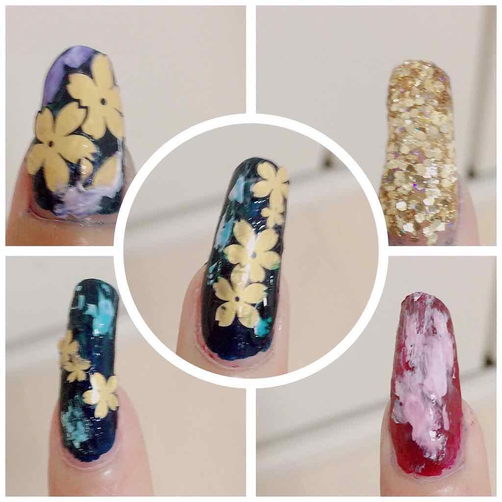 ITGグリッターネイル/DAISO/マニキュアを使ったクチコミ（2枚目）