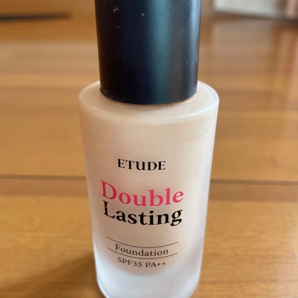 ETUDE ダブルラスティング ファンデーションのクチコミ「こんにちくまのすけー
初投稿でございやす
おいらプチプラしか買わないんすよ。
でも良いものが.....」(1枚目)