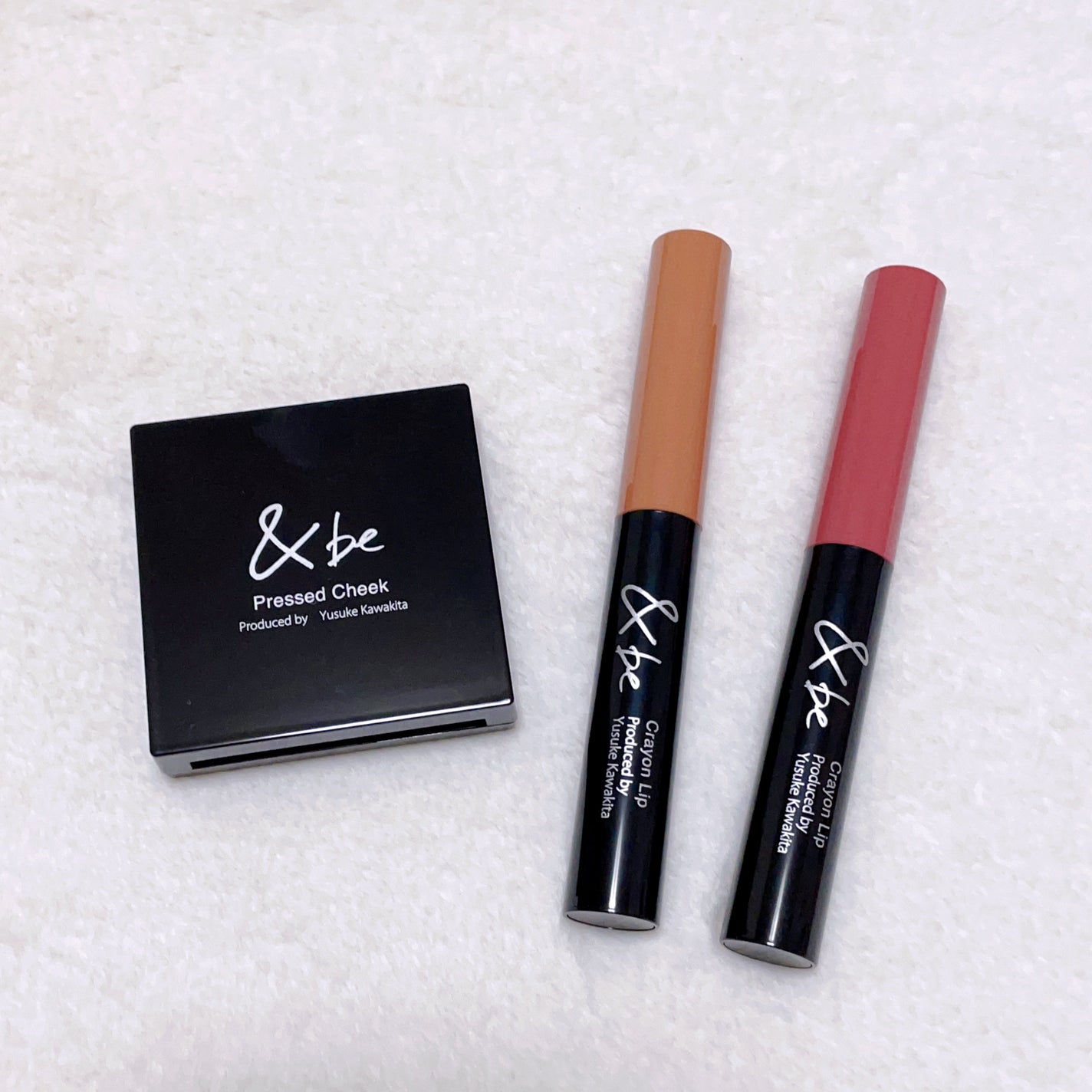 プレストチーク/&be/パウダーチークを使ったクチコミ(1枚目)