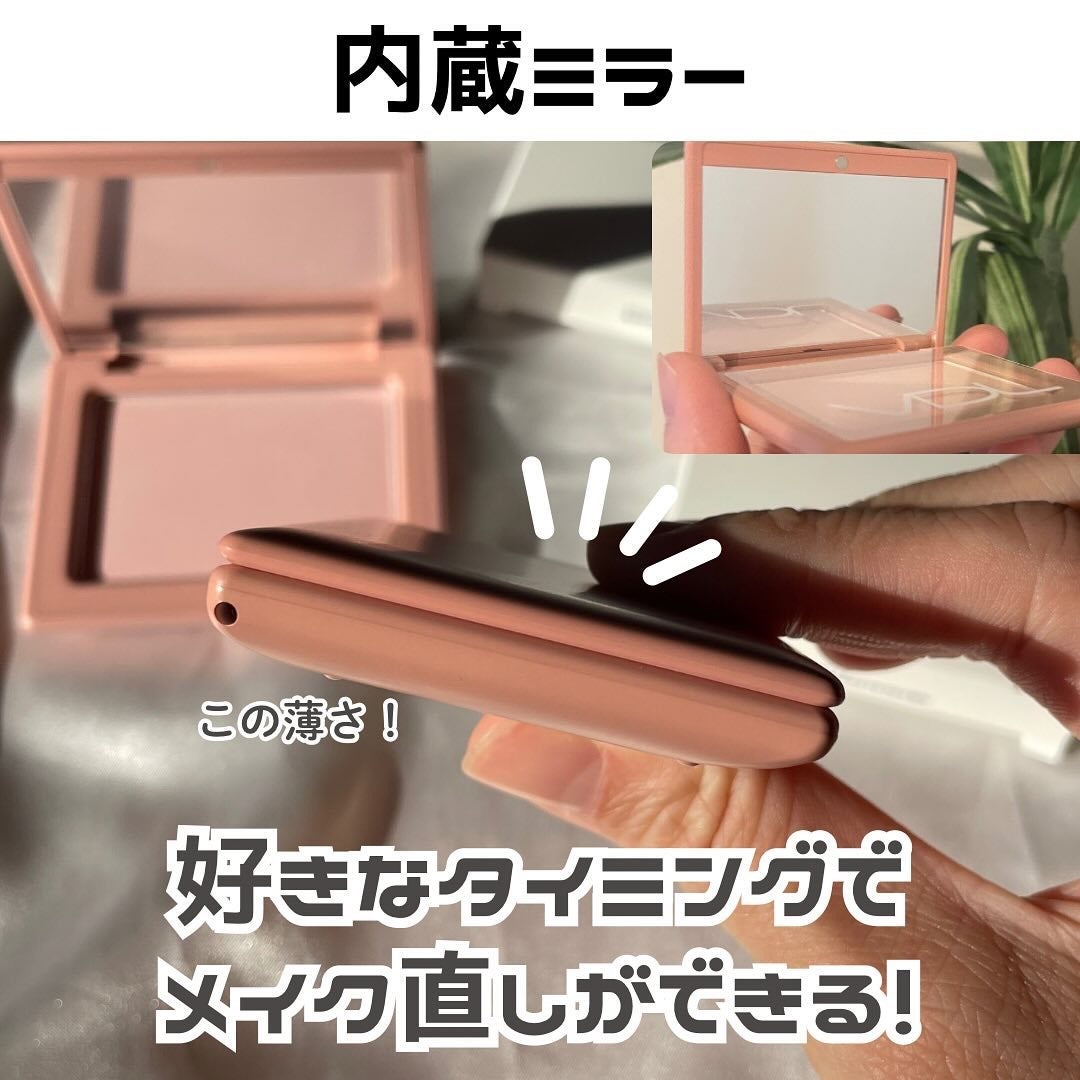 チークステイン ブラッシャー/VDL/パウダーチークを使ったクチコミ(4枚目)