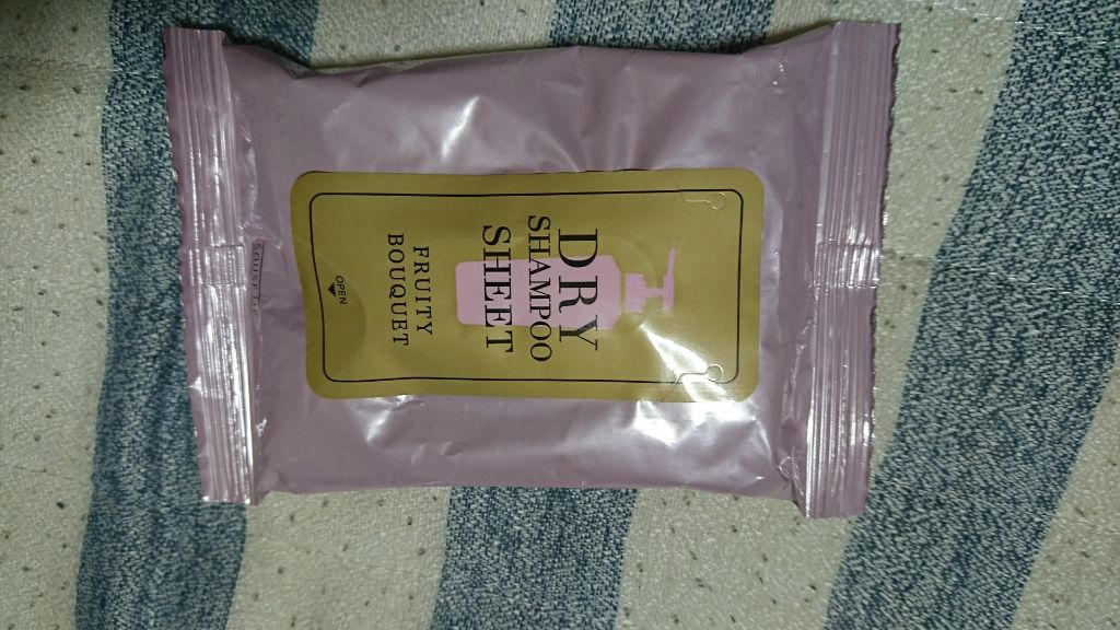 ドライシャンプーシート/スキューズミー/ボディシートを使ったクチコミ（1枚目）