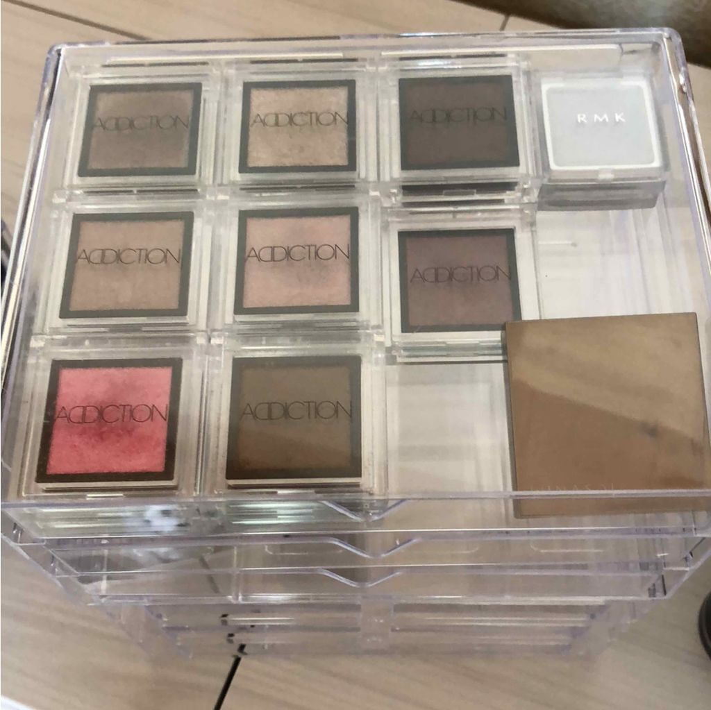 3段式クリアーケース/DAISO/その他化粧小物を使ったクチコミ(2枚目)