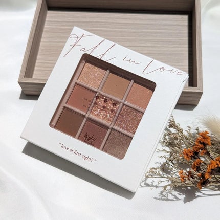 KEYBO FALL IN LOVE SHADOW PALETTE/keybo/アイシャドウパレットを使ったクチコミ(8枚目)
