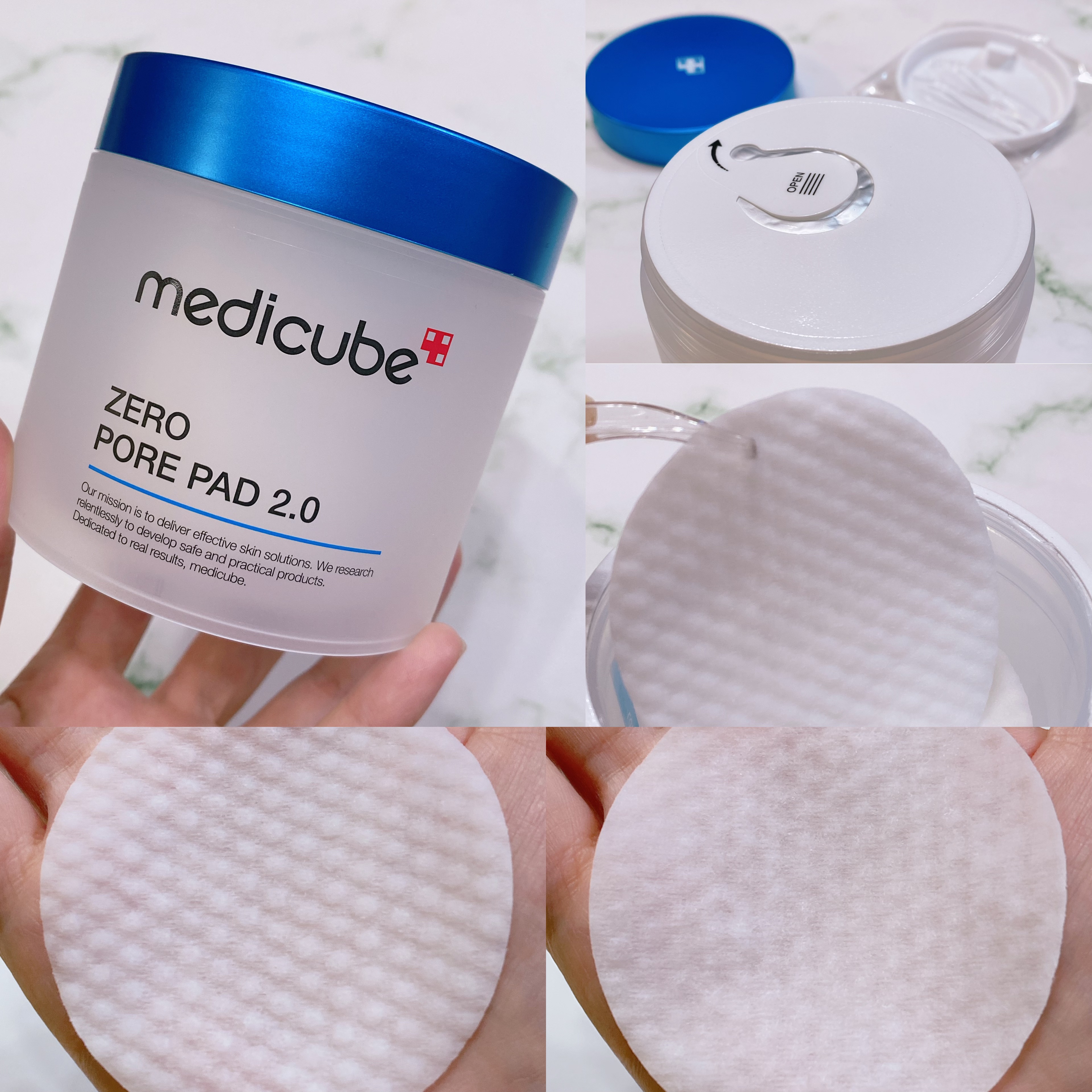 ゼロ毛穴パッド 2.0/MEDICUBE/トナーパッドを使ったクチコミ（3枚目）